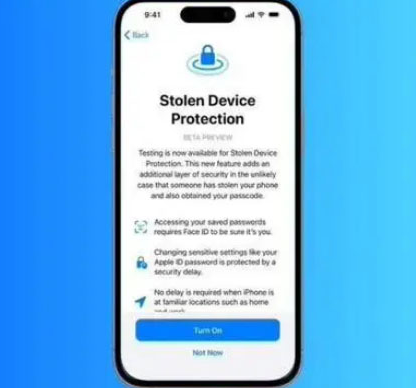 绍兴苹果授权维修店分享被盗设备保护功能开启方法 