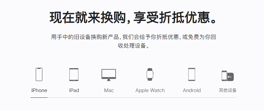 绍兴苹果手机维修分享iPhone以旧换新的去处 