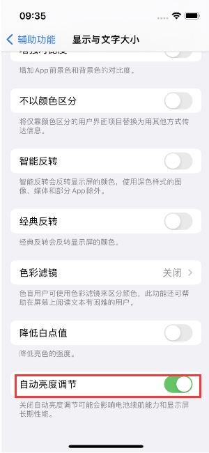 绍兴苹果15维修店分享iPhone 15 Pro系列屏幕亮度 