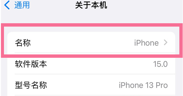 绍兴苹果13维修分享iPhone 13热点名字设置教程 