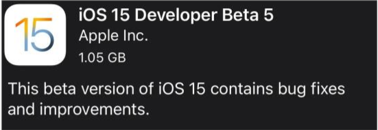绍兴苹果手机维修分享如何升级到iOS15.0 beta5 