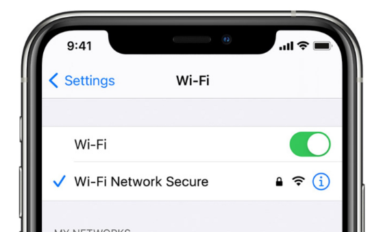 绍兴苹果手机维修分享iPhone遇Wi-Fi漏洞怎么办 